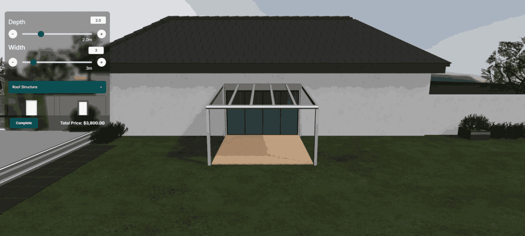 winter garden configurator